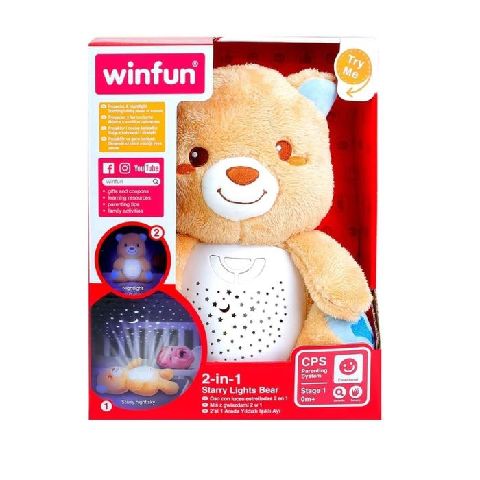 PROJECTEUR D'OURS EN PELUCHE