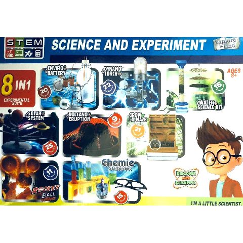 Suite expérimentale STEM Science et expérience 8EN1