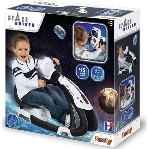 SMOBY DRIVING SIMULATOR , BLACK