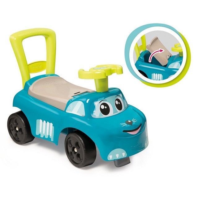 3032167205254-smoby-2in1-ride-on-cars-for-kids-blue-push-along-walker-with-toy-box-under-seat