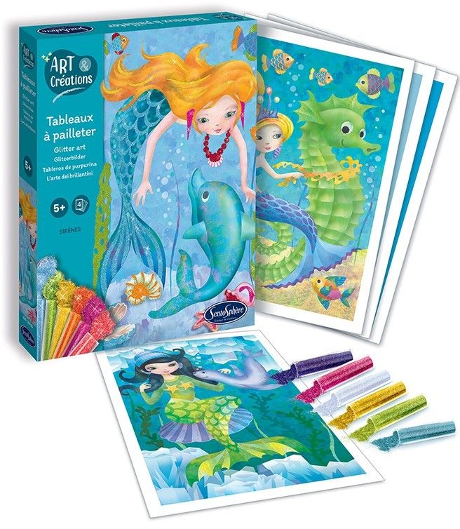 CREATION L'ART TABLEAU A PAILLETER