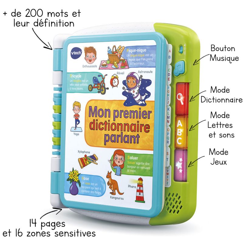 VTECH , PREMIER DICTIONNAIRE PARLANT 614405
