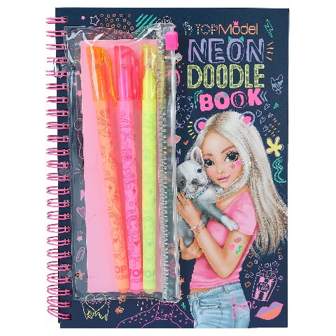 4010070613754-livre-de-coloriage-top-model-neon-doodle-avec-marqueurs-néon