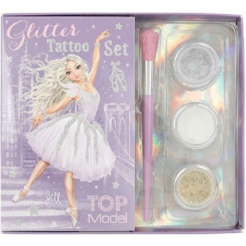 4010070640118-depesche--kit-de-tatouage-à-paillettes-topmodel-ballet