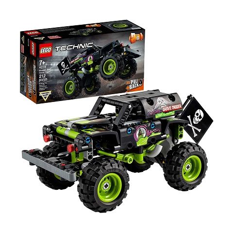 LEGO , MONSTER JAM GRAVE DIGGER 42118