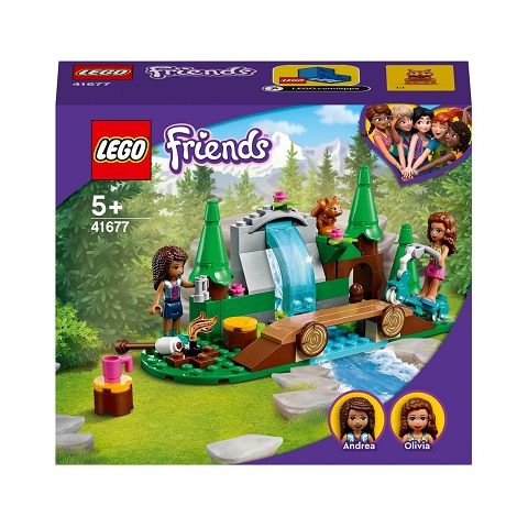 LEGO LE CASCADE DANS LA FORET