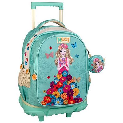 SAC A DOS TROLLEY MUST TEAM FLOWER DRESS