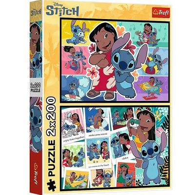 PUZZLE  2*200 LILO ET STITCH 13334