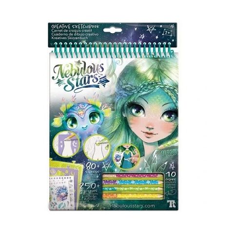 Carnet de croquis créatif Nebulous Stars