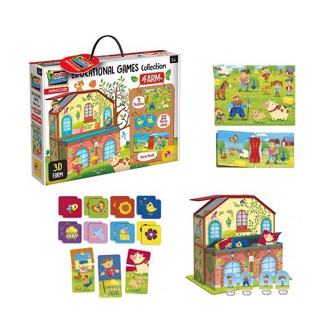 MON ANIM'AGIER LA FERME LIVRE 72736