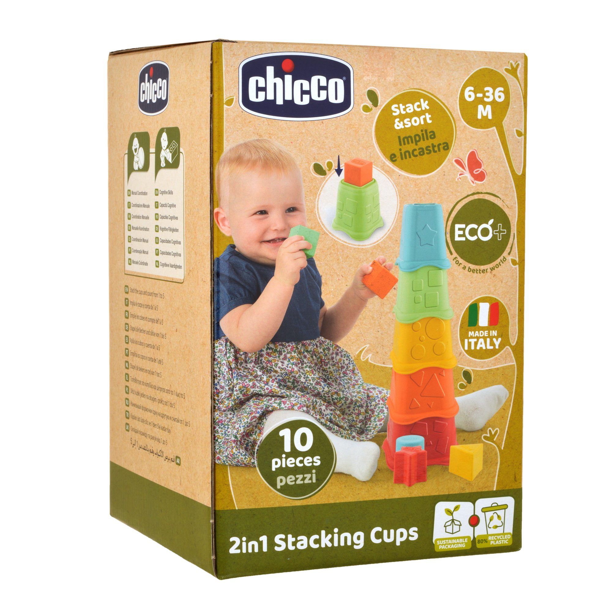 2IN1 STACKING CUPS ECO