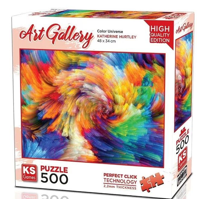 PUZZLE 500PCS COLOR UNIVERSE