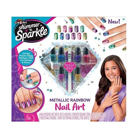884920655409-mettalic-rainbow-nail-art,-crazart--shimmern-sparkle