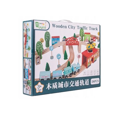 COFFRET DE TRAFIC TRACK 58PCS