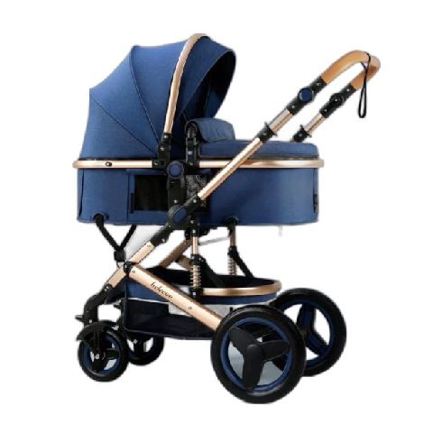 Poussette Landeau Belecoo bleu