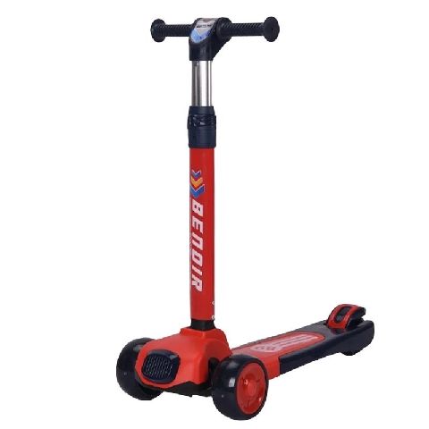 TROTTINETTE BENOIR 3 ROUES ROUGE
