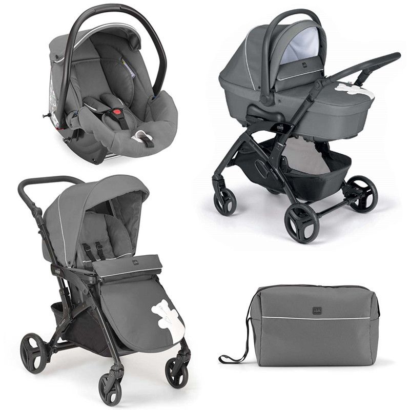 POUSETTE FLUIDO EASY ROMANTIC ANTRACITE