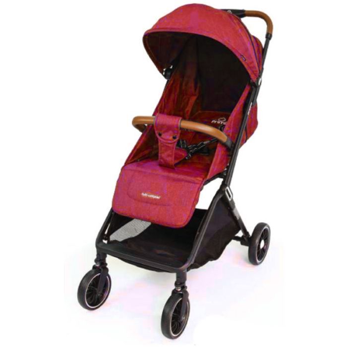 PST015-RG-poussette-prima-auto-compact-rouge