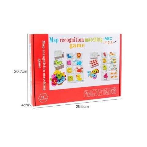 Jeu de mémoire en bois assorti multithèmes Petit Collage