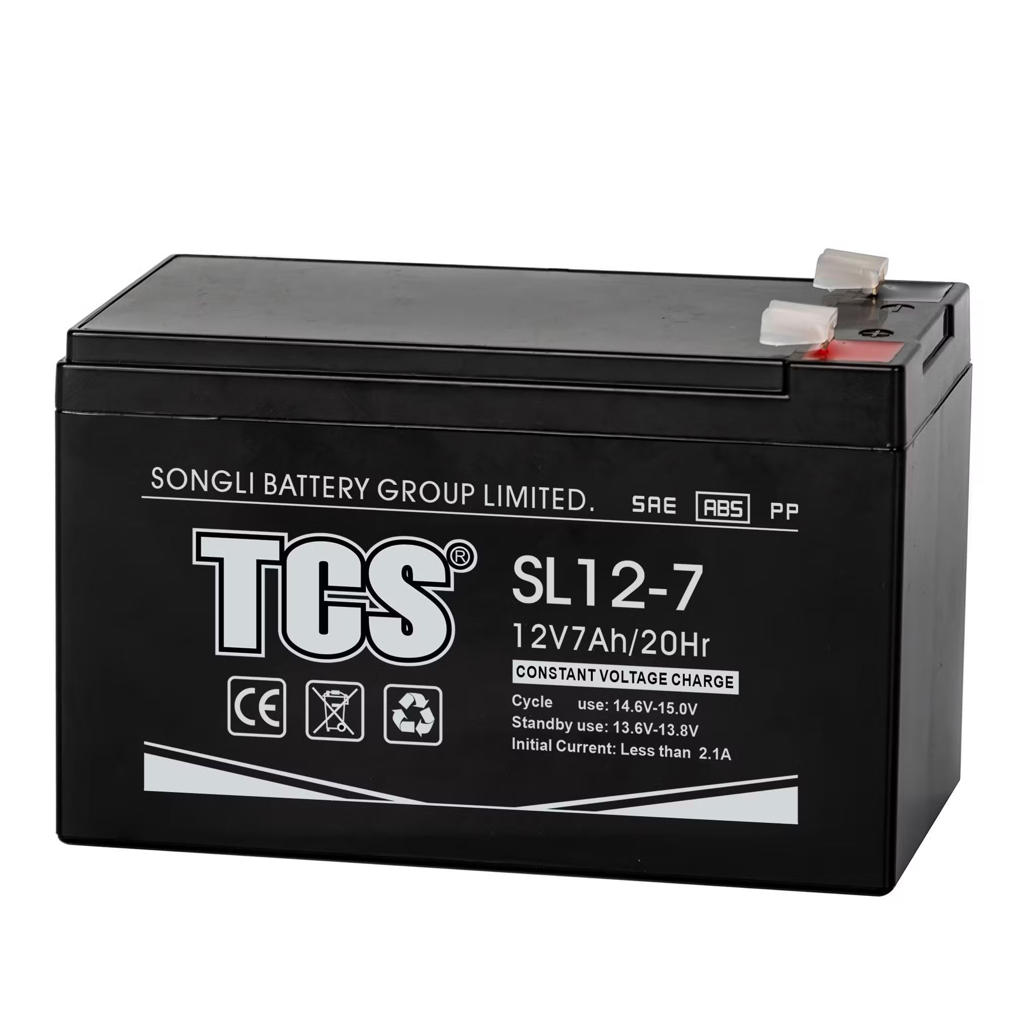 BATTERIE 12V 7AH TCS 151*65*94
