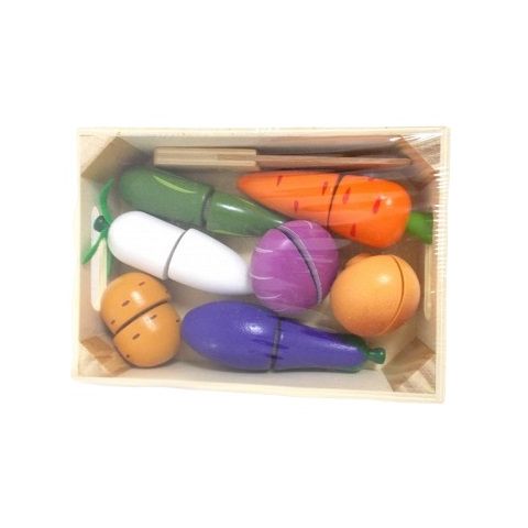 JEUX EN BOIS SET DE LEGUME